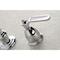 Kingston Brass KS3021KL Two-Handle Wall Mount Tub Faucet, Polished Chrome KS3021KL - alternate 4